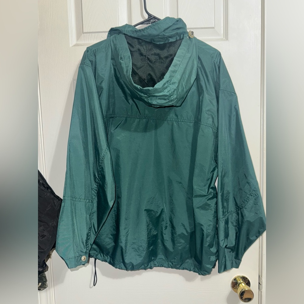 American Eagle Outfitters Teal Vintage Windbreaker - Picture 6 of 6